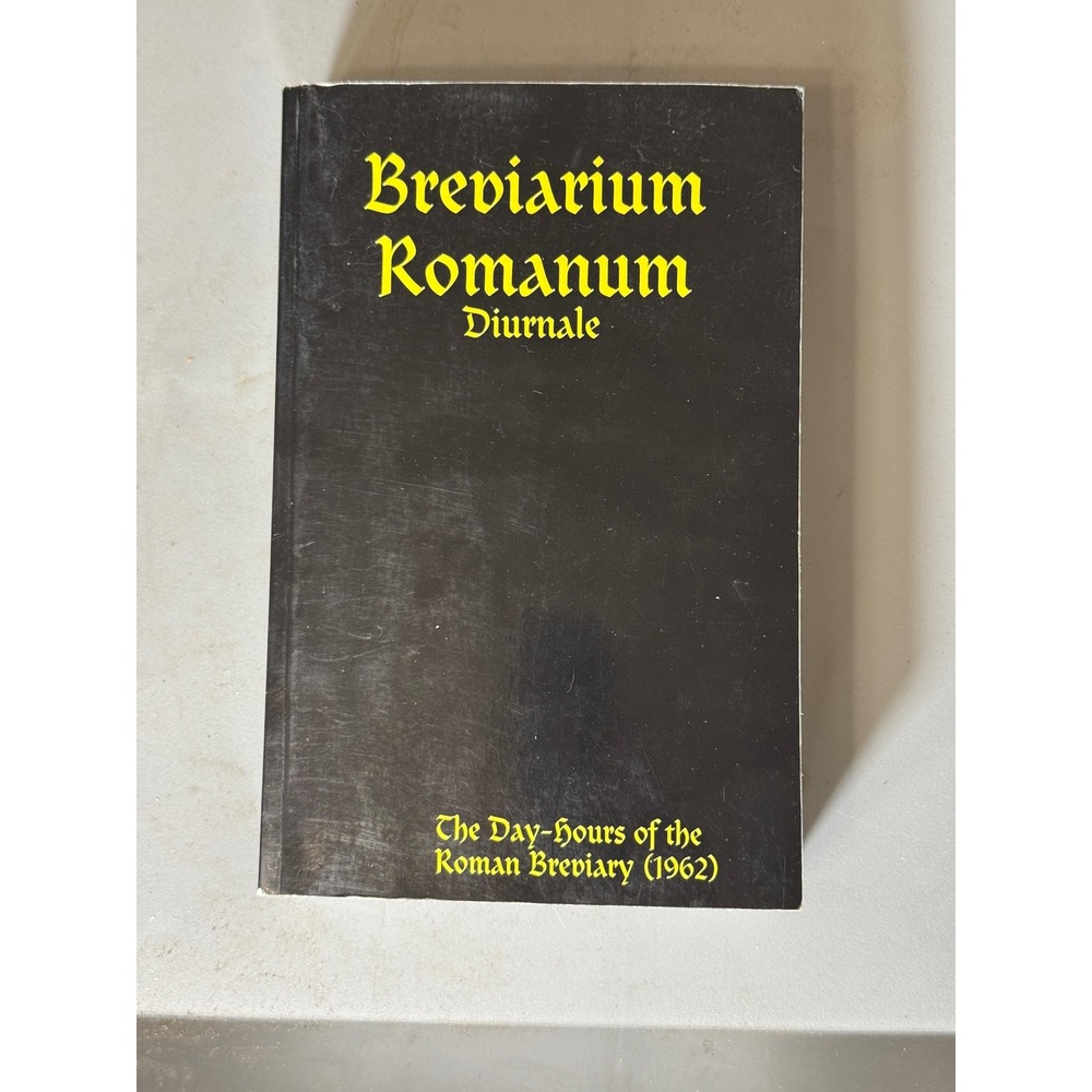 Breviarium Romanum Diurnale 1962 Day Hours Roman Breviary Latin English